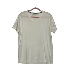 Banana Republic Soft Wash white short sleeves t shirt size large